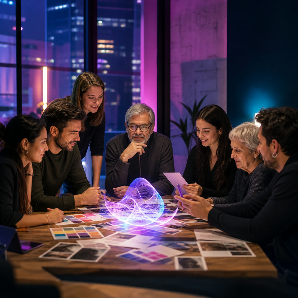 Equipo construyendo una propuesta de valor compartida